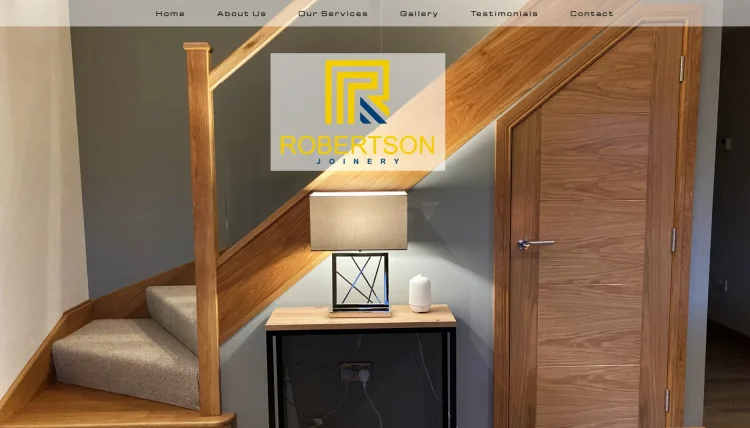 Robertson Joinery, Aberdeenshire website